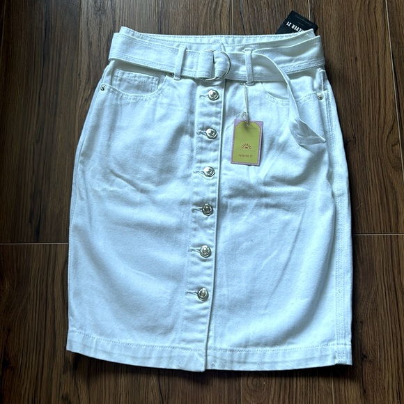 NWT FOREVER21 Pencil denim skirt - Picture 1 of 3